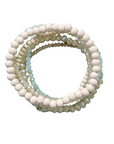 Beaded Bracelet Set 1705214white