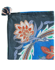 Pure Cotton Scarf 17554blue