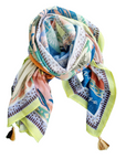 Pure Cotton Scarf 18839green