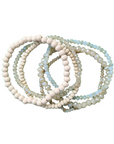 Beaded Bracelet Set 1705214white