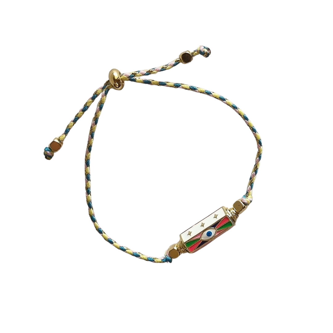 Multi Eye Cord Bracelet HYB046