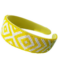 Beaded Headband SKHB7774YELLOW